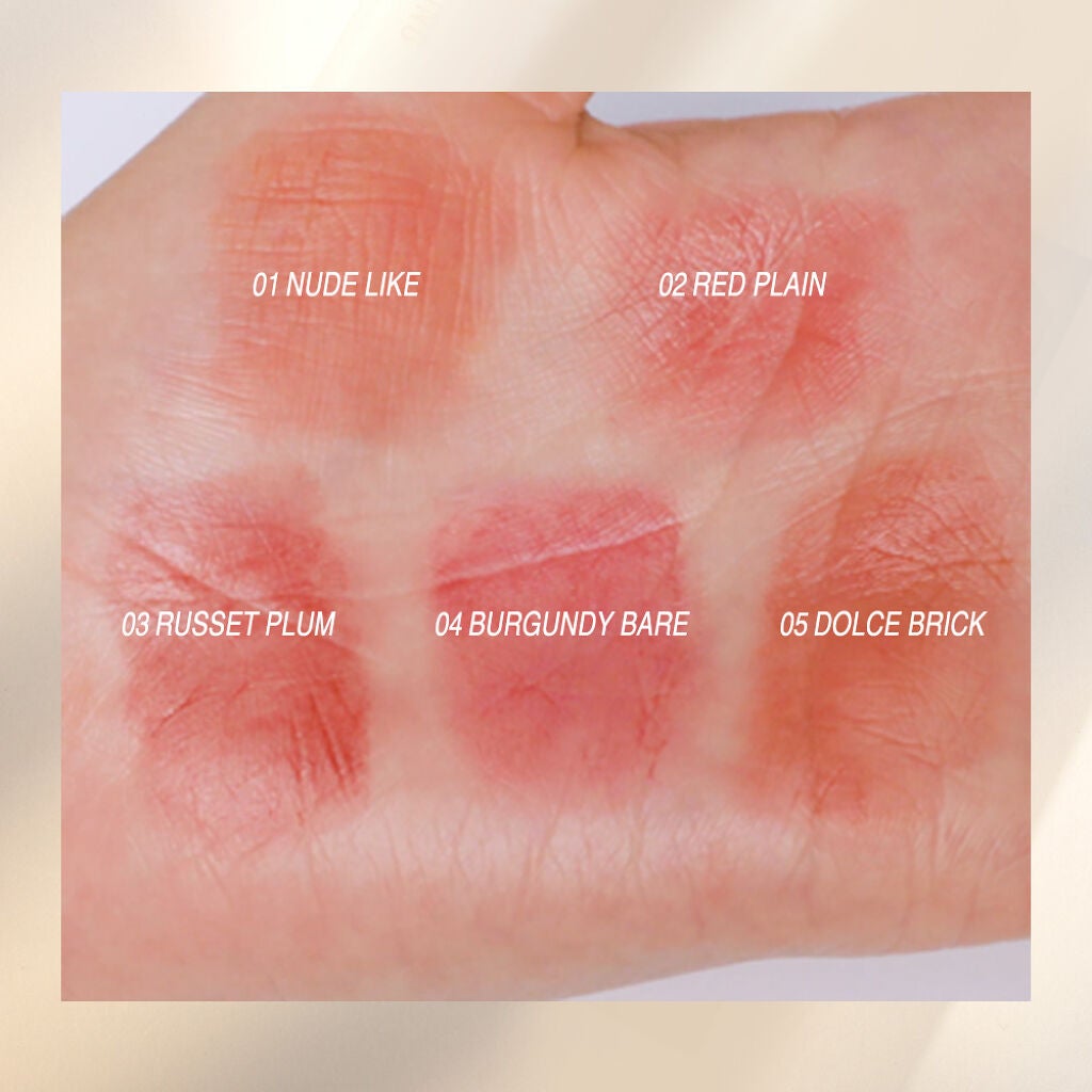 メルティング シアー マット バーム/CLIO/口紅を使ったクチコミ(3枚目)