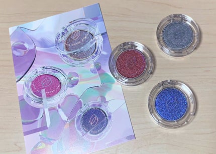 マルチグリッターカラー/ENBAN TOKYO/単色アイシャドウを使ったクチコミ(1枚目)