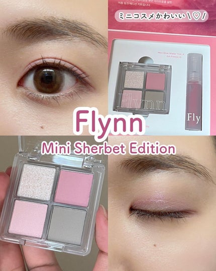 ミニシャーベットエディション/Flynn/メイクアップキットを使ったクチコミ(1枚目)