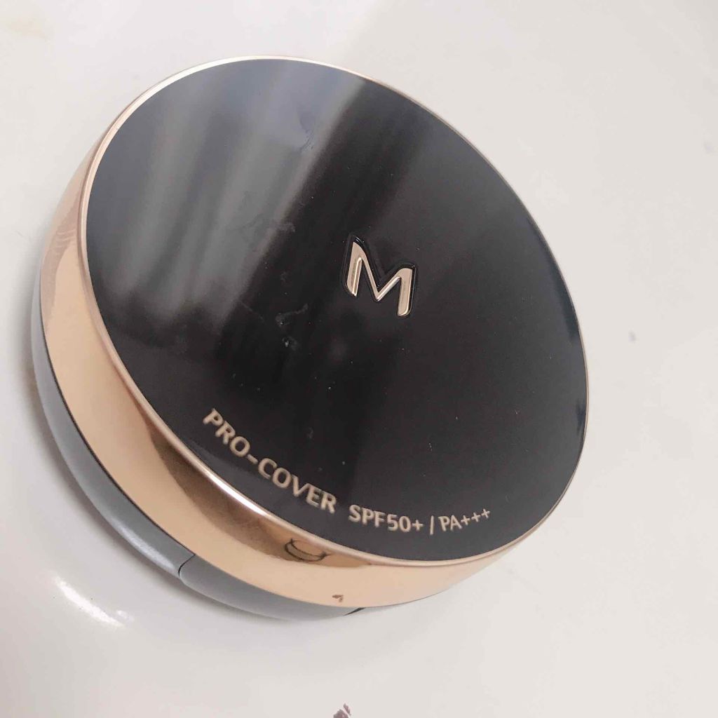 M クッション ファンデーション(プロカバー)/MISSHA/クッションファンデーションを使ったクチコミ（1枚目）