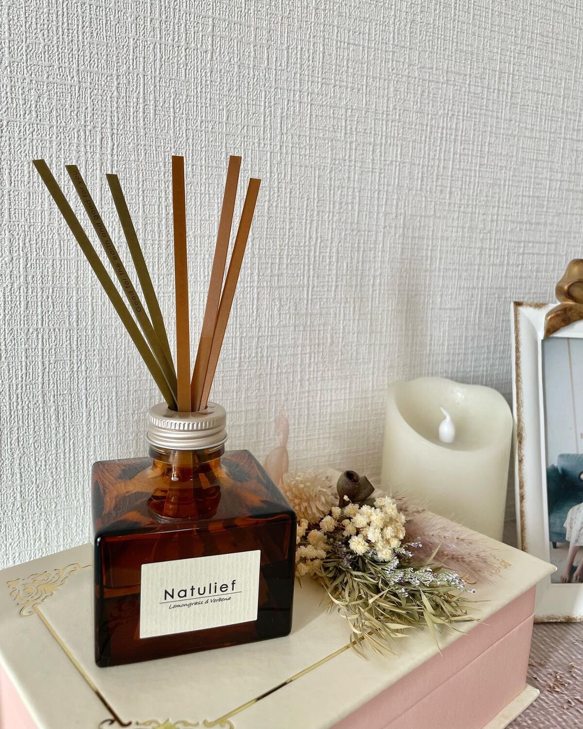 消臭力 Natulief 玄関・リビング用 リードディフューザー/消臭力/ルームフレグランスを使ったクチコミ（1枚目）