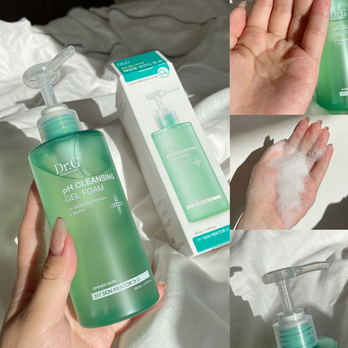 弱酸性クレンジングジェルフォーム/Dr.G/洗顔フォームを使ったクチコミ(5枚目)