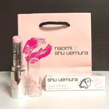 ルージュ アンリミテッド/shu uemura/口紅を使ったクチコミ（1枚目）