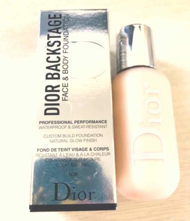 ディオール バックステージ フェイス＆ボディ ファンデーション/Dior/リキッドファンデーションを使ったクチコミ（1枚目）