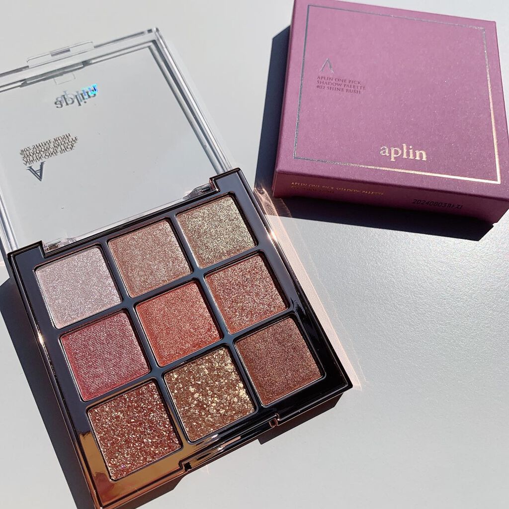 ワンピックアイシャドウパレット/APLIN/アイシャドウパレットを使ったクチコミ（3枚目）
