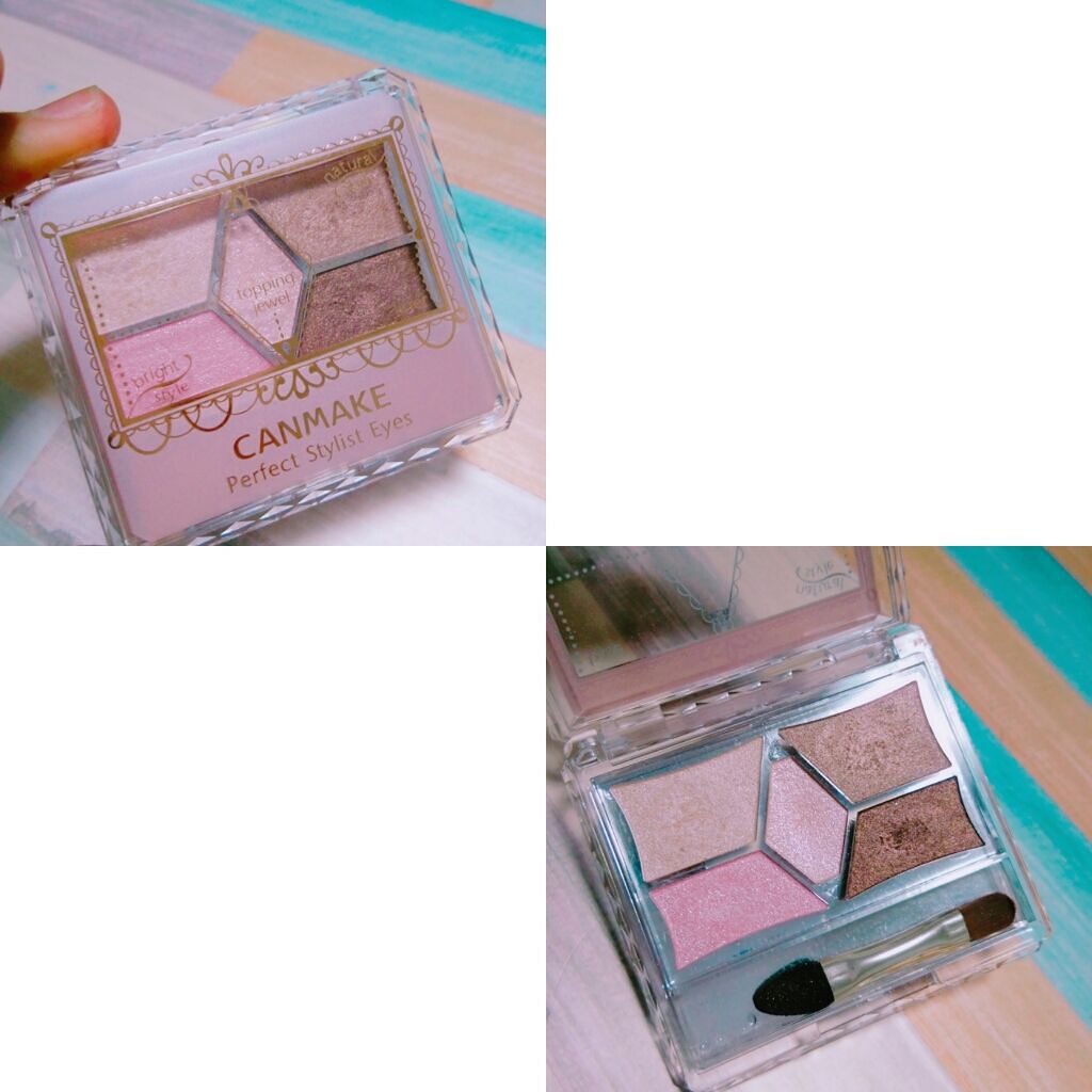 【旧品】パーフェクトスタイリストアイズ/キャンメイク/アイシャドウパレットを使ったクチコミ（1枚目）