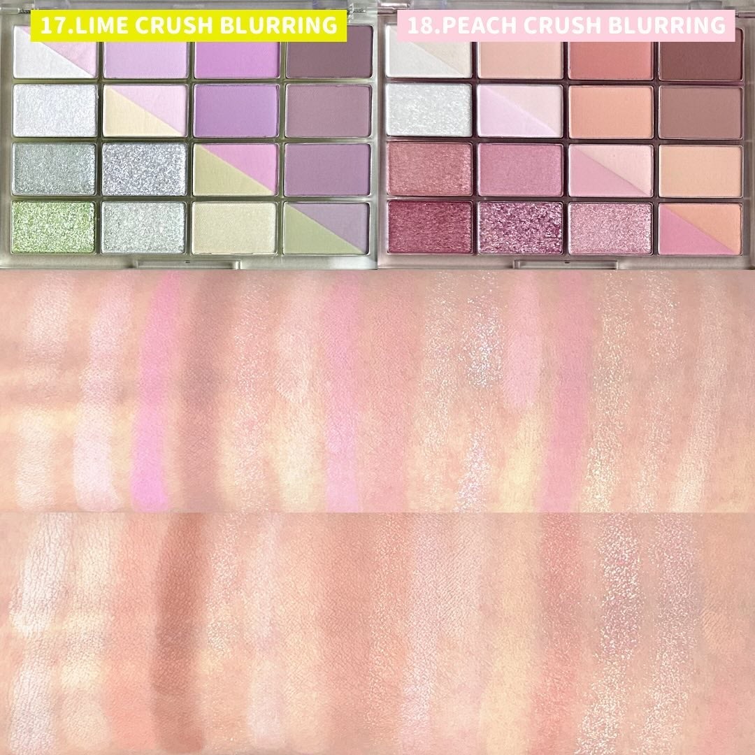 ソフトブラーリングアイパレット/wakemake/アイシャドウパレットを使ったクチコミ(7枚目)