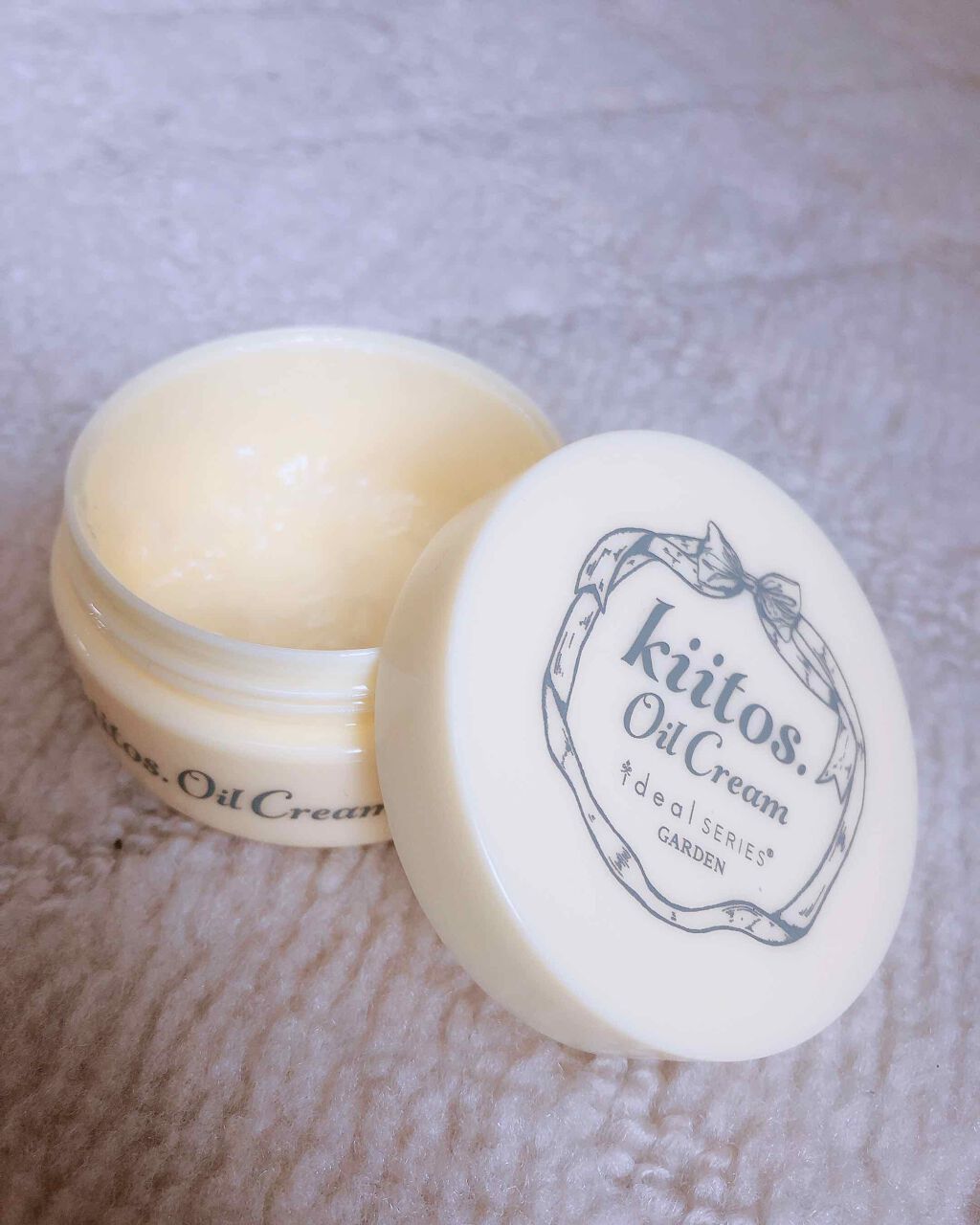 kiitos. Oil Cream/Garden/ヘアワックス・クリームを使ったクチコミ(2枚目)