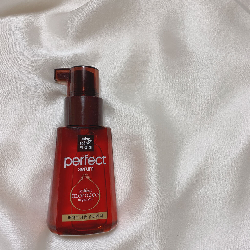 パーフェクト セラム リッチ/miseenscene/ヘアオイルを使ったクチコミ（2枚目）