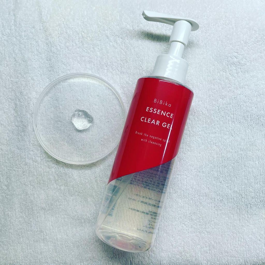 エッセンスクリアジェル/BiBika/その他洗顔料を使ったクチコミ(2枚目)