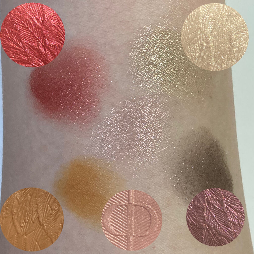 サンク クルール クチュール＜バーズ オブ ア フェザー＞/Dior/アイシャドウパレットを使ったクチコミ（3枚目）