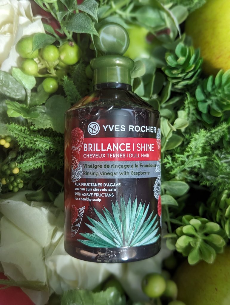 リンシングビネガー シルキーシャイン さらキララズベリー/イヴ・ロシェ/洗い流すヘアトリートメントを使ったクチコミ（1枚目）