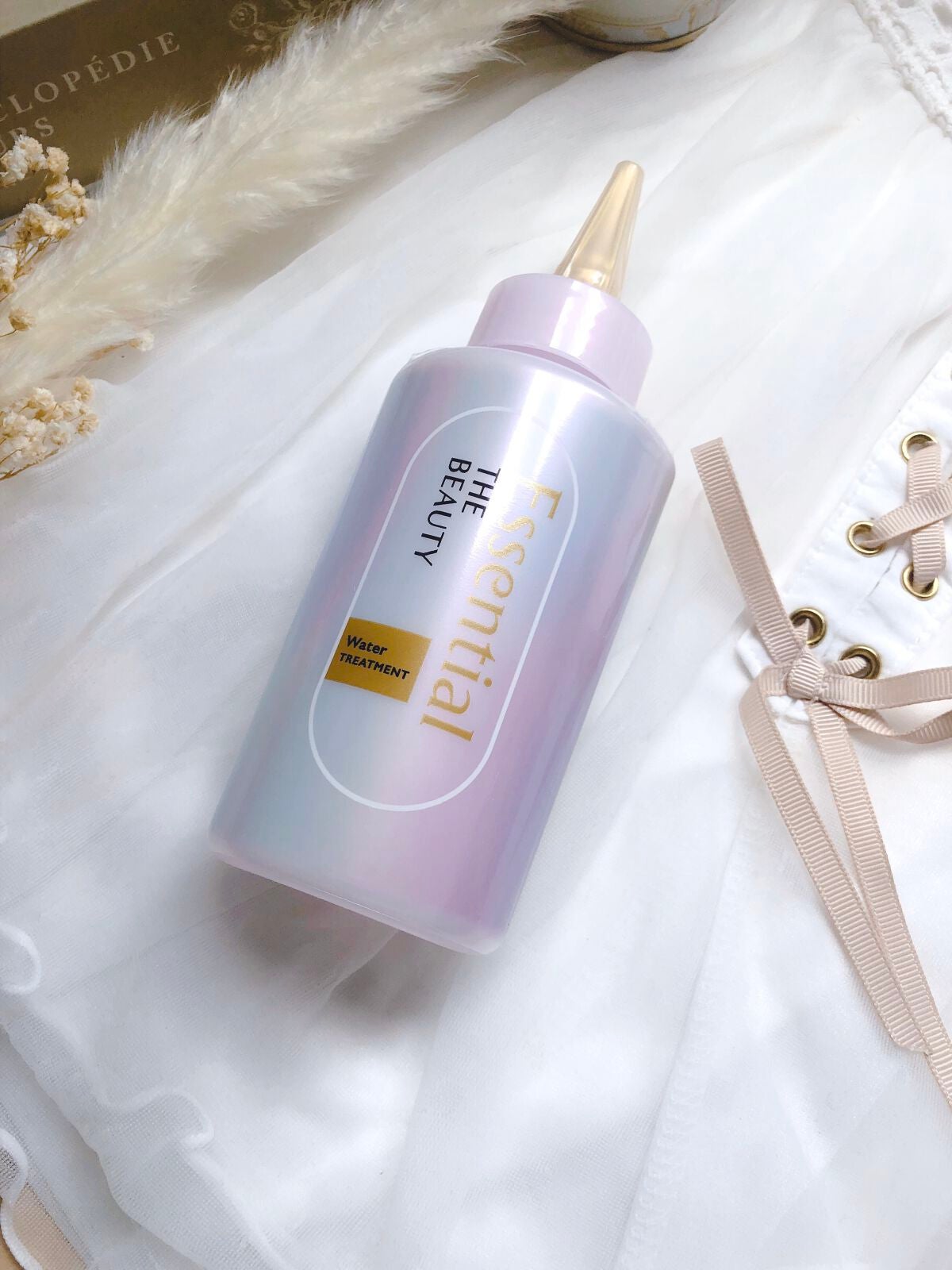 髪のキメ美容バリアトリートメント/エッセンシャル/洗い流すヘアトリートメントを使ったクチコミ(4枚目)