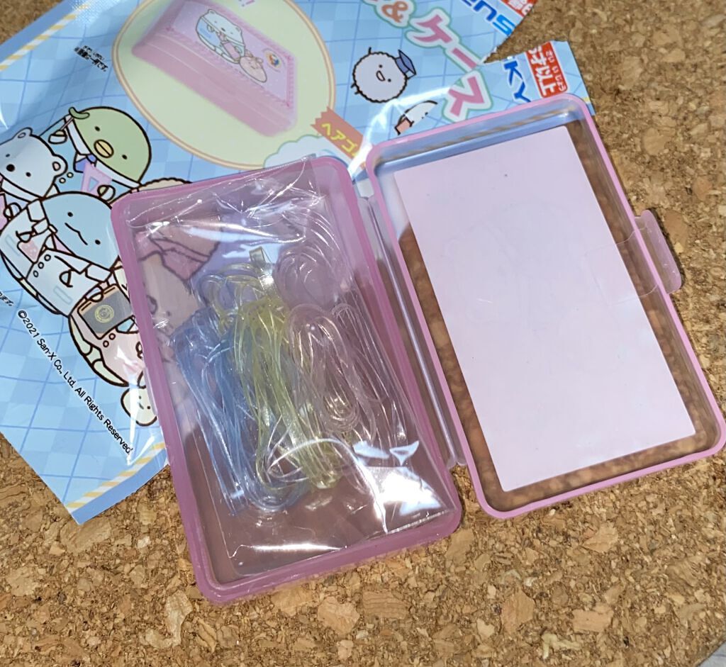 すみっコぐらし ヘアゴム＆ケース/エンスカイ/ヘアアクセサリーを使ったクチコミ（3枚目）