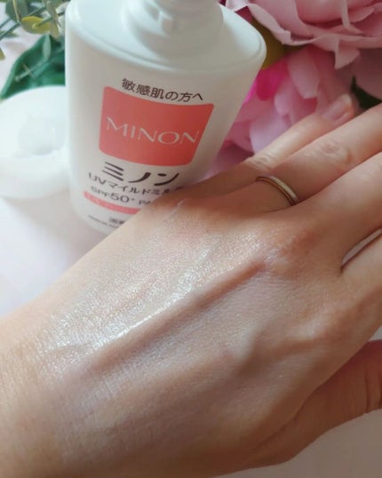 ミノンUVマイルドミルク/ミノン/日焼け止めミルクを使ったクチコミ(4枚目)
