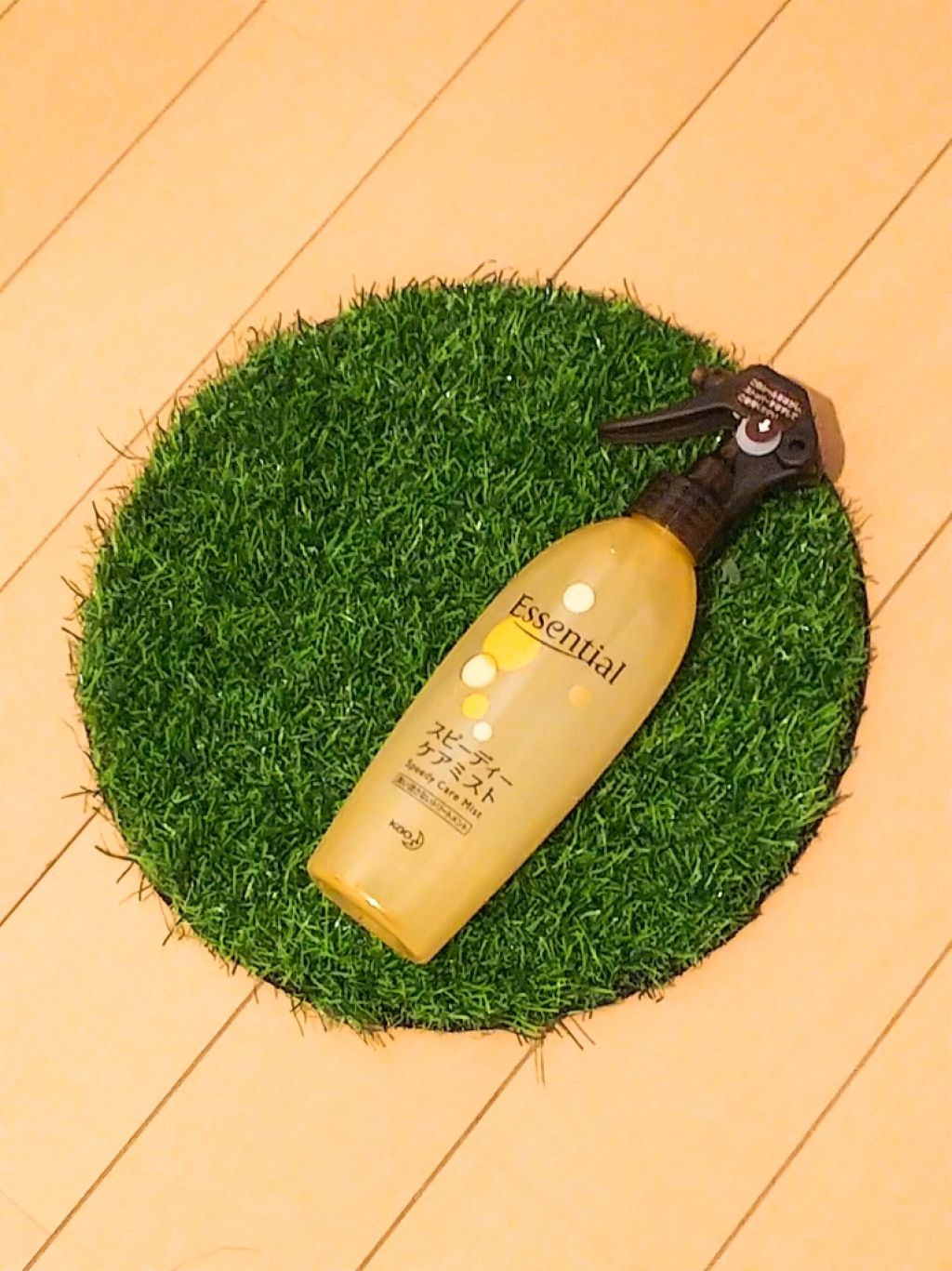 スピーディケアミスト/エッセンシャル/ヘアミストを使ったクチコミ(1枚目)