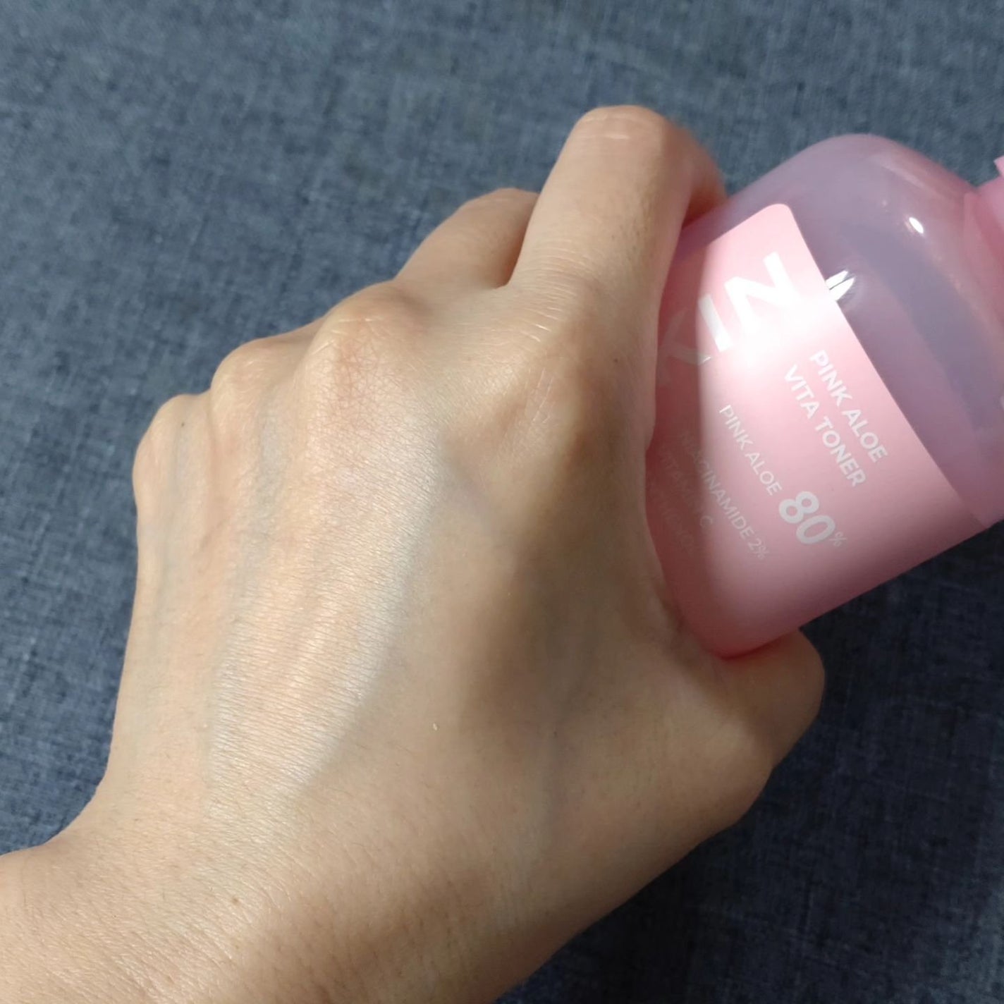 ピンクアロエビタトナー/APRILSKIN/化粧水を使ったクチコミ(4枚目)