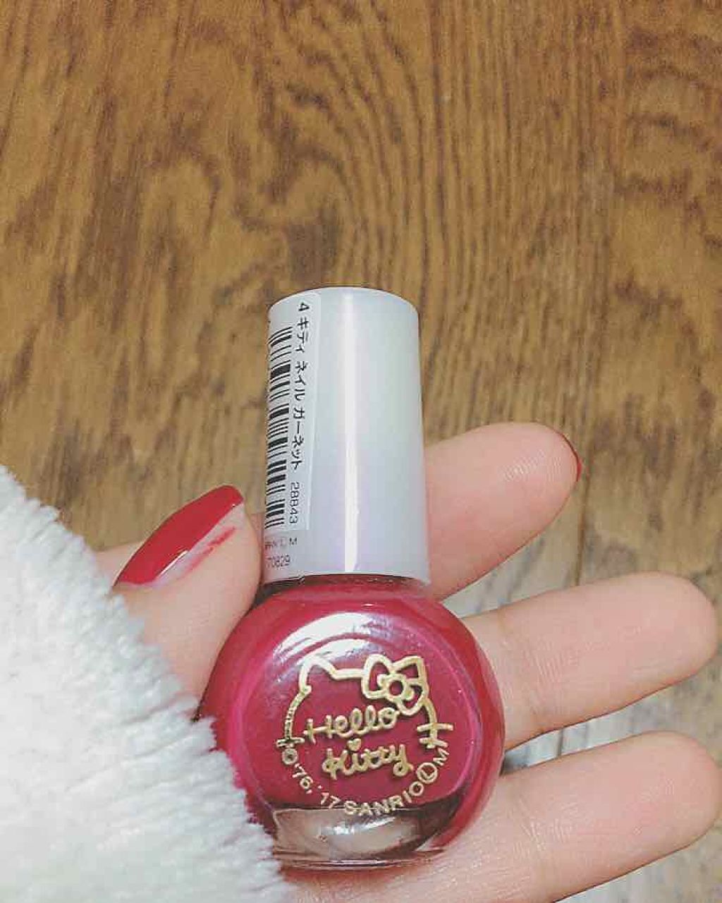 サンリオネイル/DAISO/マニキュアを使ったクチコミ(2枚目)