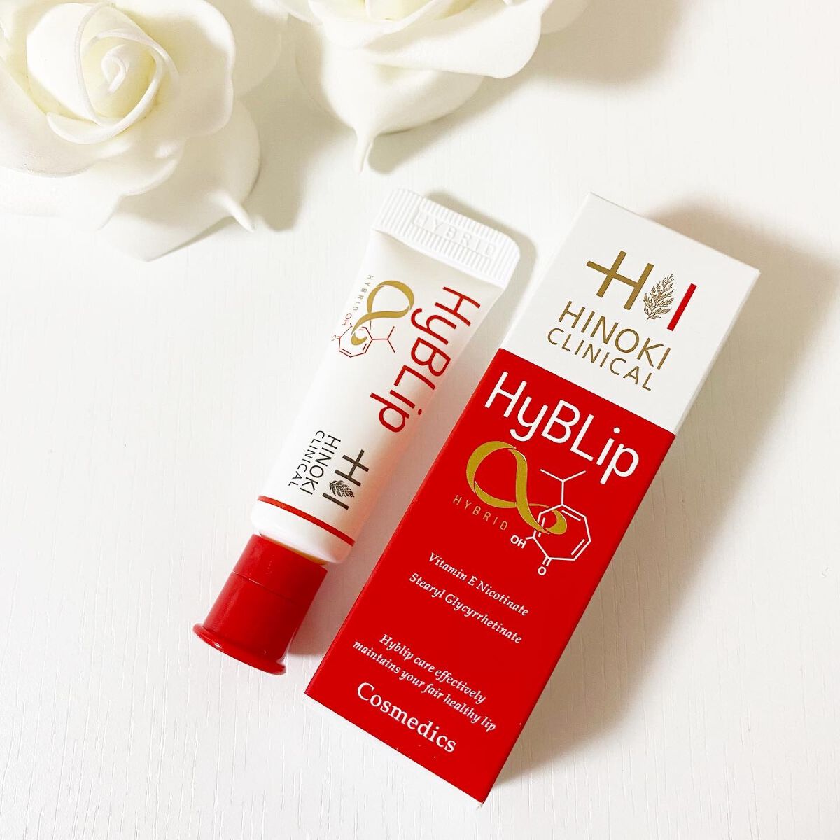 HyBLipモイストリップ/ヒノキ肌粧品/リップ美容液を使ったクチコミ（1枚目）