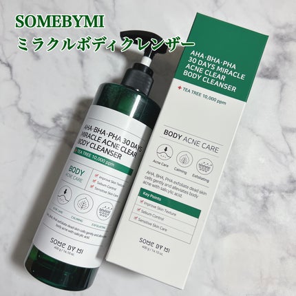 AHA·BHA·PHA 30デイズミラクルアクネボディクレンザー/SOME BY MI/ボディソープを使ったクチコミ(1枚目)
