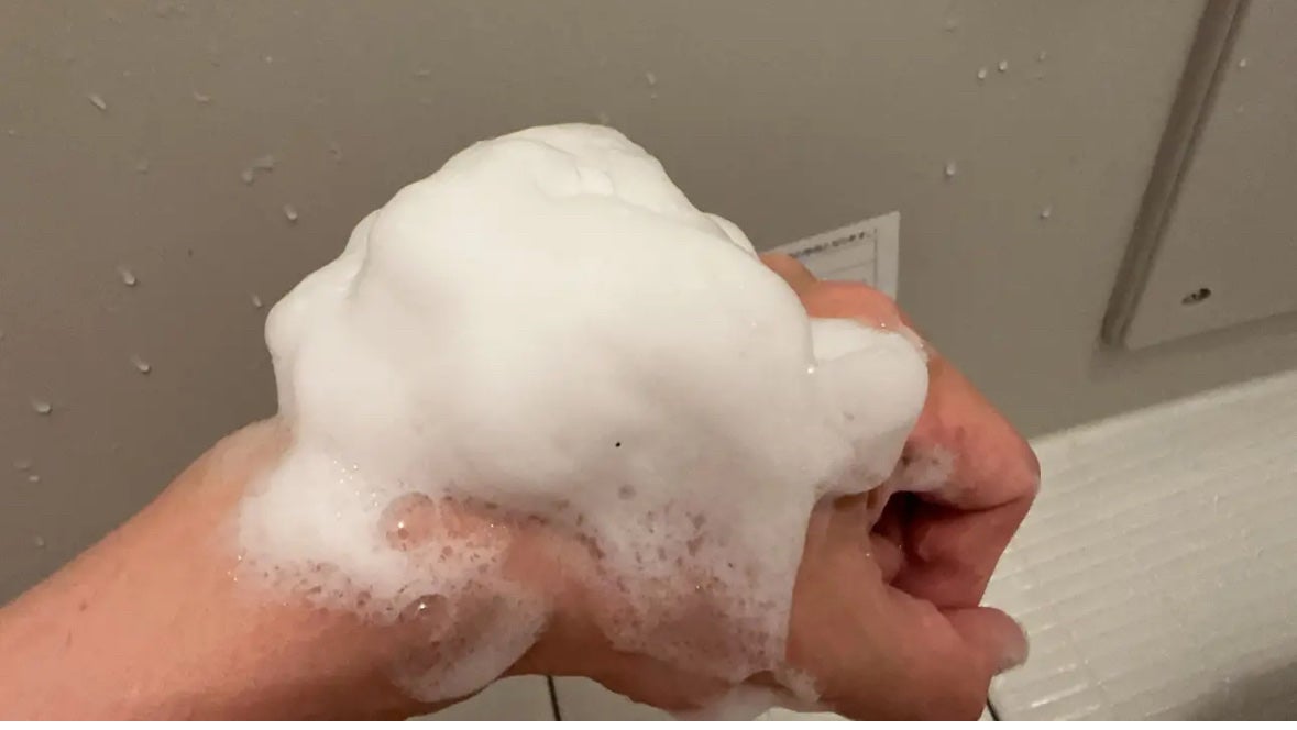 緑豆弱酸性洗顔フォーム/beplain/洗顔フォームを使ったクチコミ(4枚目)