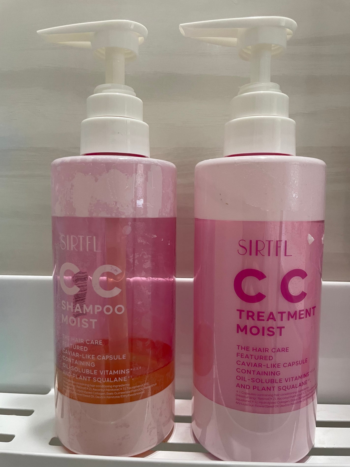 SIRTFL CC シャンプーモイスト/トリートメントモイスト/SIRTFL/市販シャンプーを使ったクチコミ(1枚目)