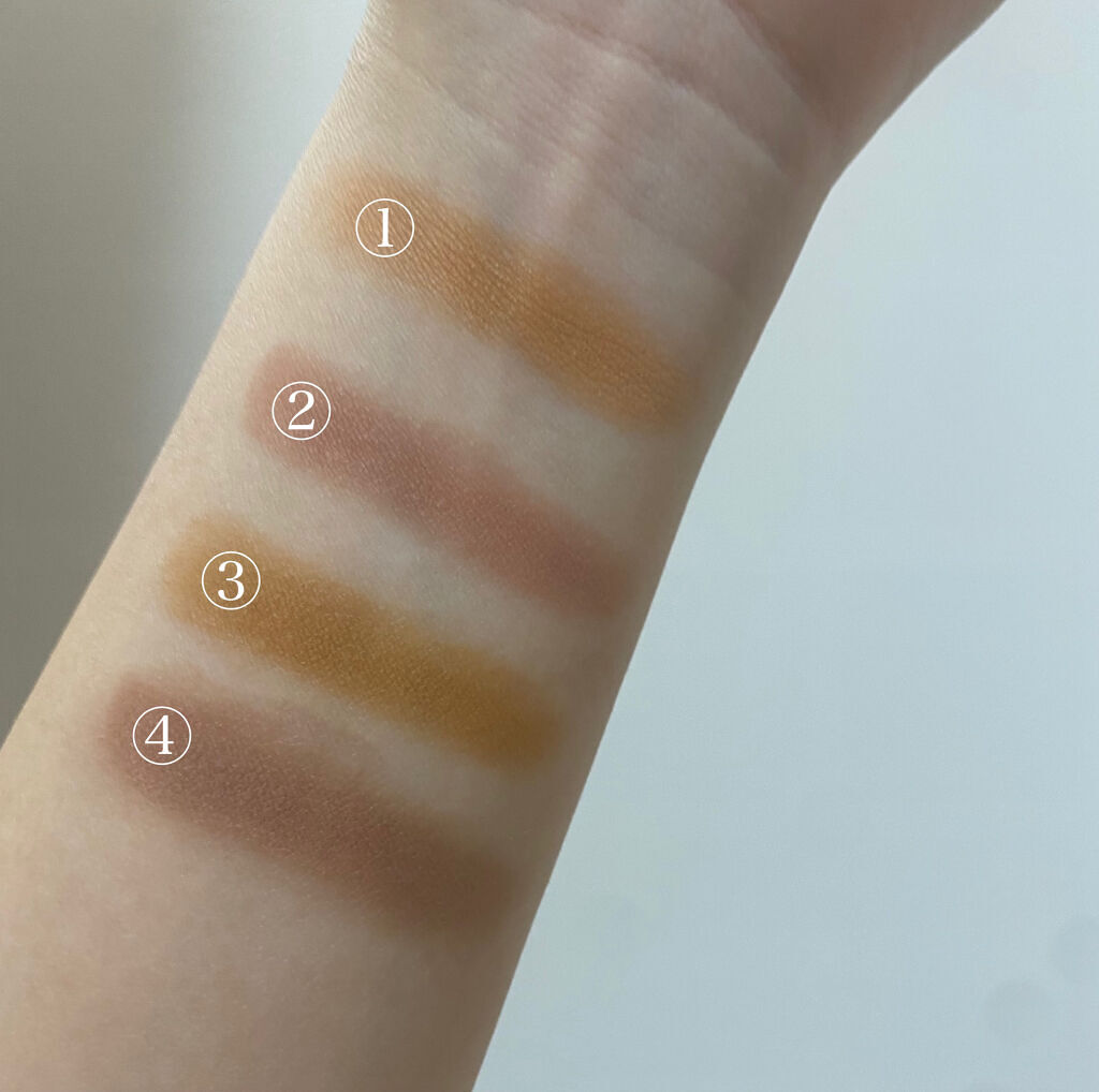 足しパレ/Fujiko/アイシャドウパレットを使ったクチコミ（3枚目）