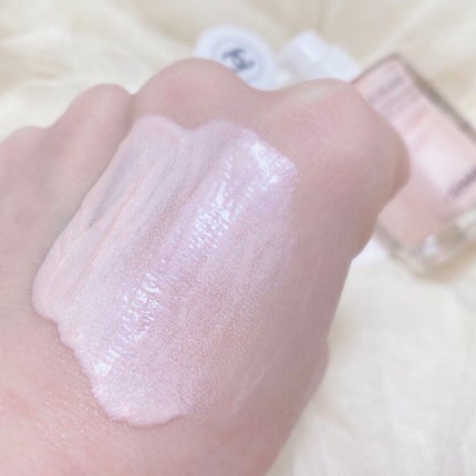 ル ブラン ロージー ドロップス/CHANEL/リキッドハイライトを使ったクチコミ(6枚目)