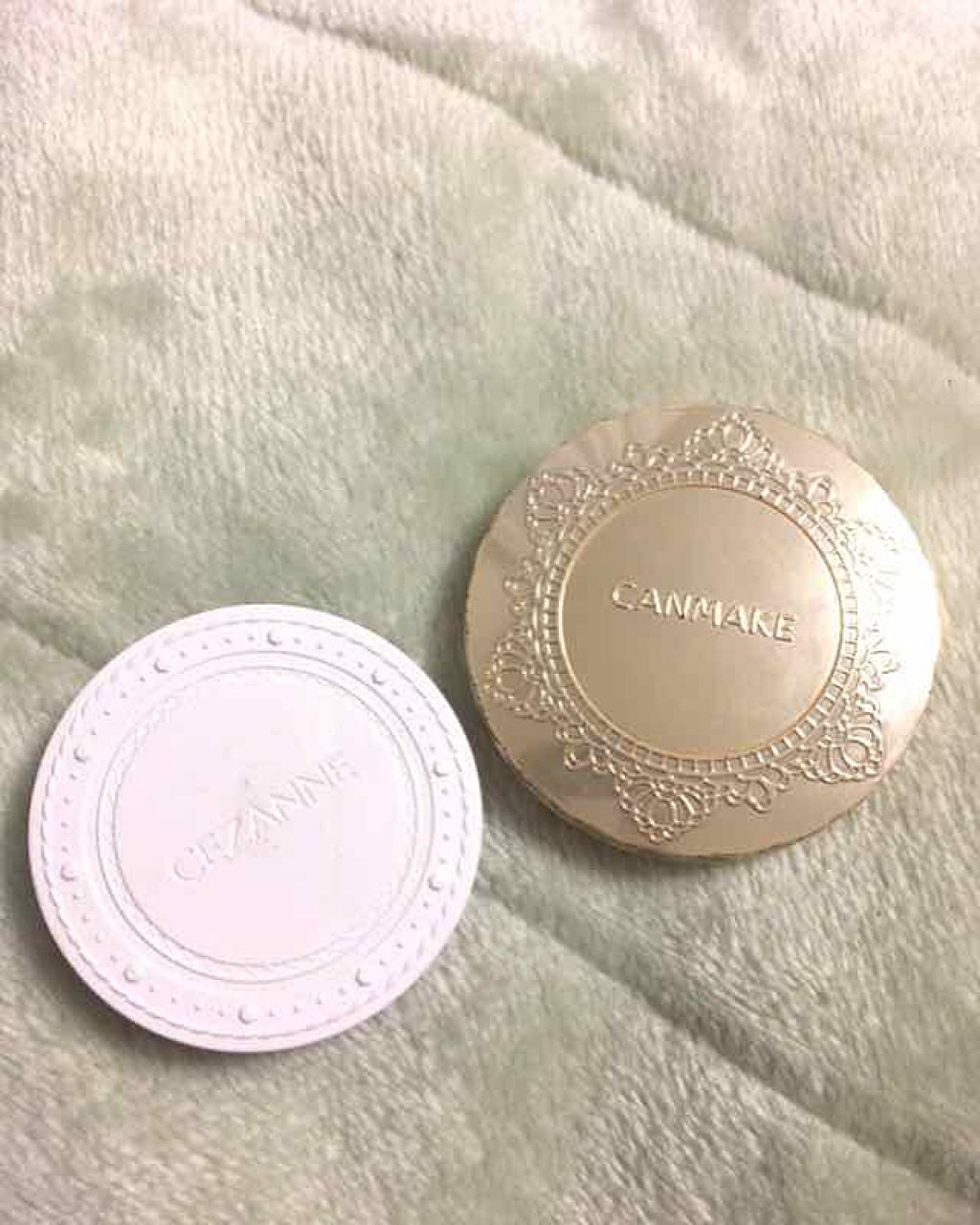 【旧品】マシュマロフィニッシュパウダー/キャンメイク/プレストパウダーを使ったクチコミ(2枚目)