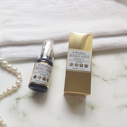エクストラダブルホワイト美容原液GOAT-C/PlusRay/美容液を使ったクチコミ(1枚目)