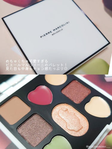 宝島社 PIERRE MARCOLINI COSME BOOKのクチコミ「❤️可愛すぎる！ピエールマルコリーニコラボのコスメパレット❤️

宝島社
PIERRE MAR.....」（2枚目）