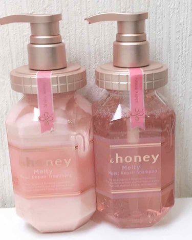 &honey Melty モイストリペア シャンプー1.0／モイストリペア ヘアトリートメント2.0/&honey/シャンプー・コンディショナーを使ったクチコミ（1枚目）