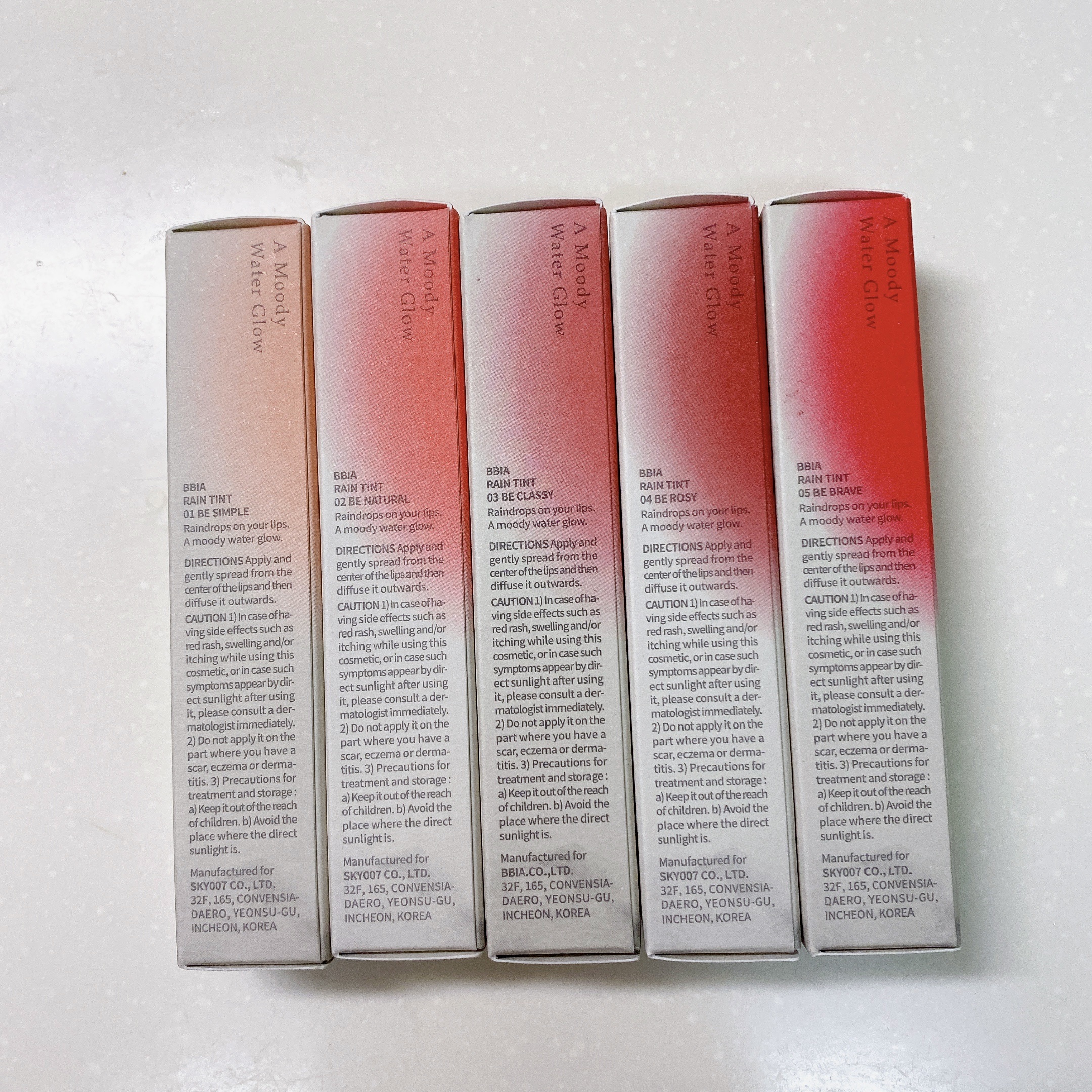 レインティント #04 Rosy/BBIA/リップティントを使ったクチコミ（2枚目）