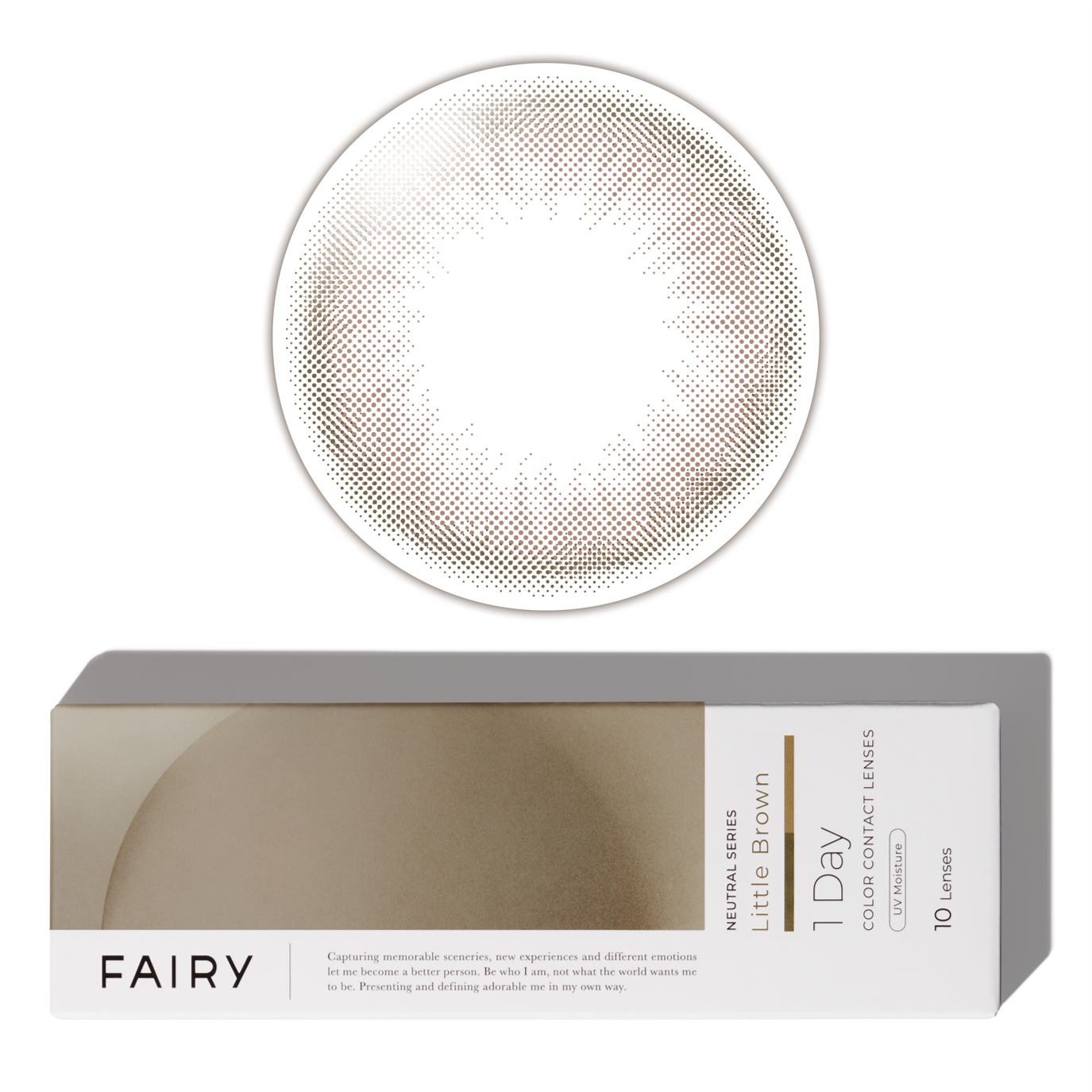 フェアリー ワンデー ニュートラルシリーズ Little Brown（リトルブラウン）