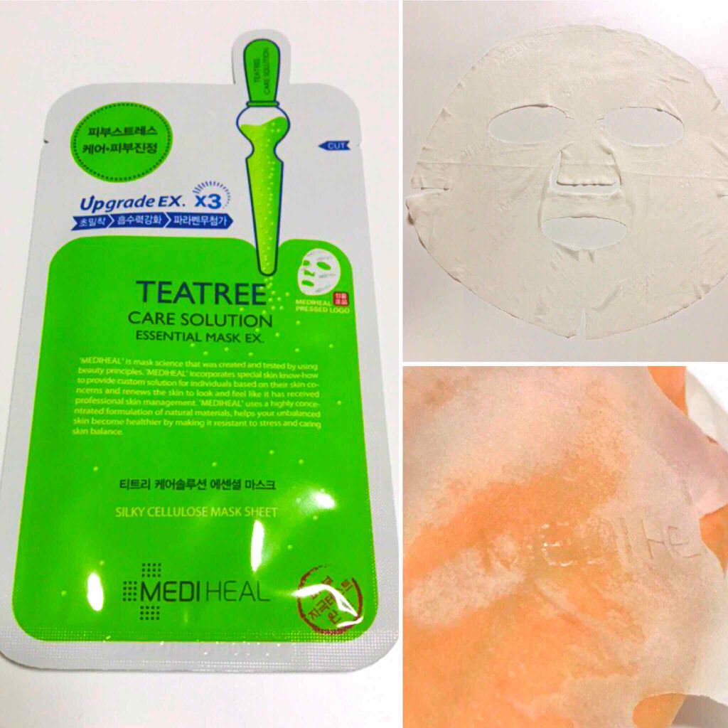 ティーツリーケア ソリューション エッセンシャルマスクEX/MEDIHEAL/シートマスク・パックを使ったクチコミ（1枚目）