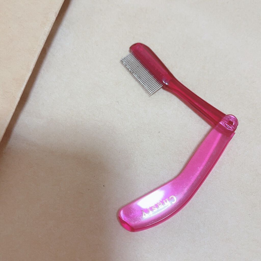 マスカラコーム メタルN（ナチュラル）/チャスティ/その他化粧小物を使ったクチコミ（1枚目）