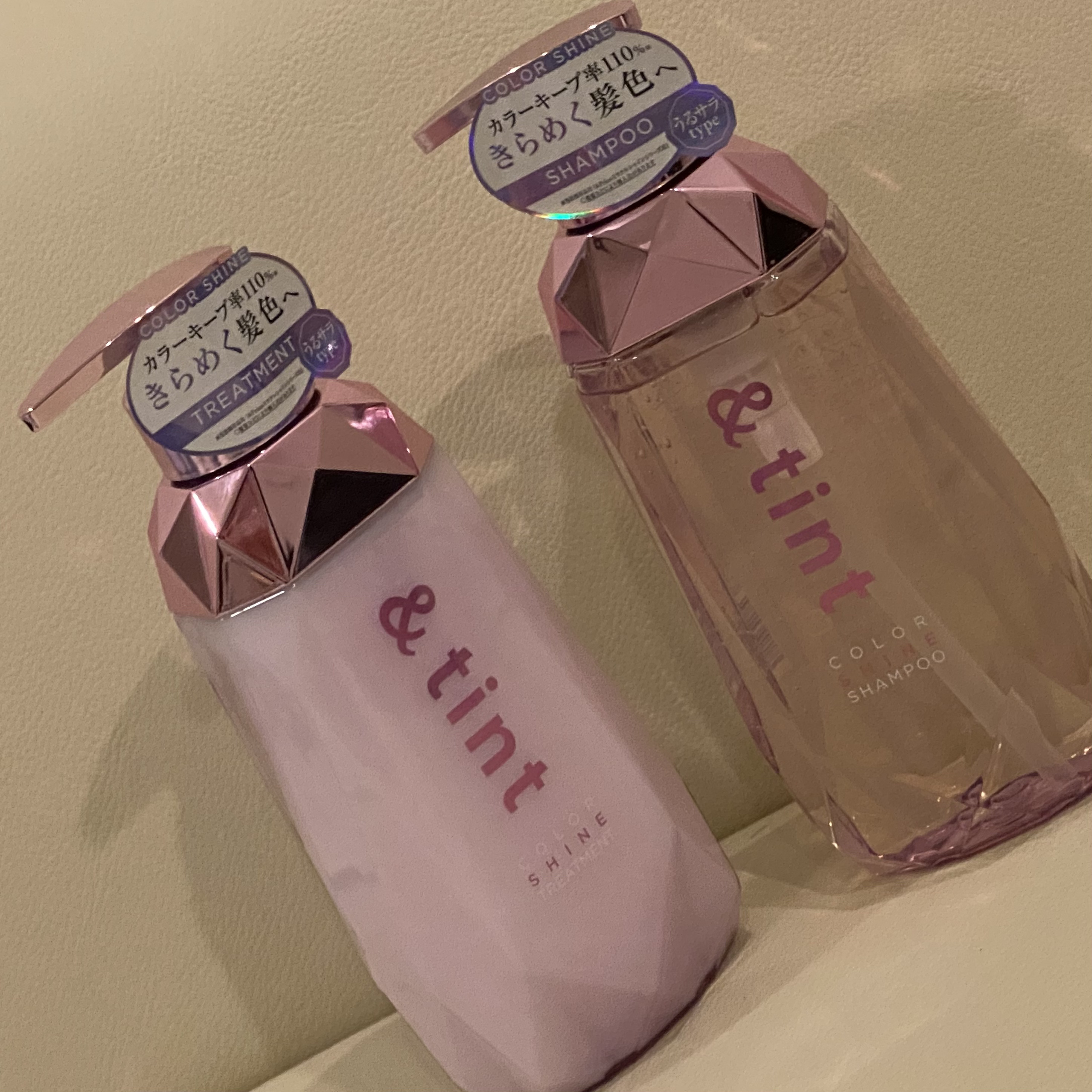 アンドティント カラーシャイン シャンプー/ヘアトリートメント/&tint/市販シャンプーを使ったクチコミ（1枚目）