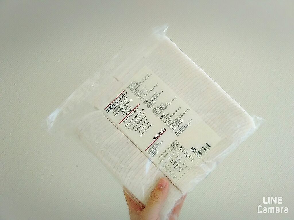 生成カットコットン・大判タイプ/無印良品/コットンを使ったクチコミ(1枚目)