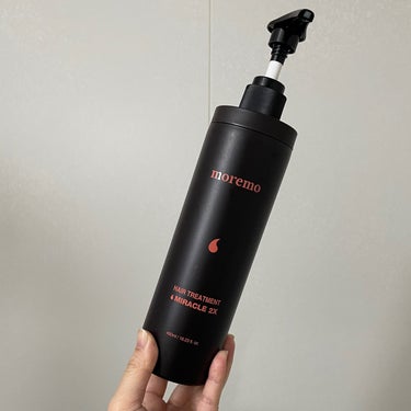 ウォータートリートメントミラクル10 480ml/moremo/洗い流すヘアトリートメントを使ったクチコミ（3枚目）