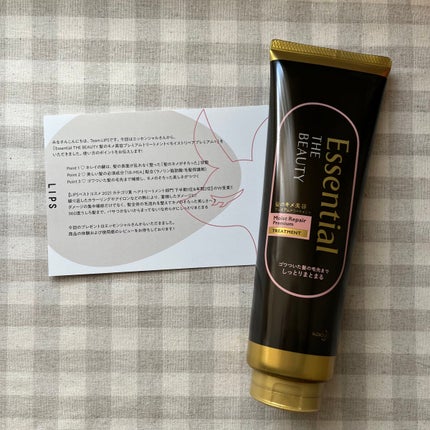 THE BEAUTY 髪のキメ美容プレミアムトリートメント<モイストリペアプレミアム>/エッセンシャル/洗い流すヘアトリートメントを使ったクチコミ(2枚目)