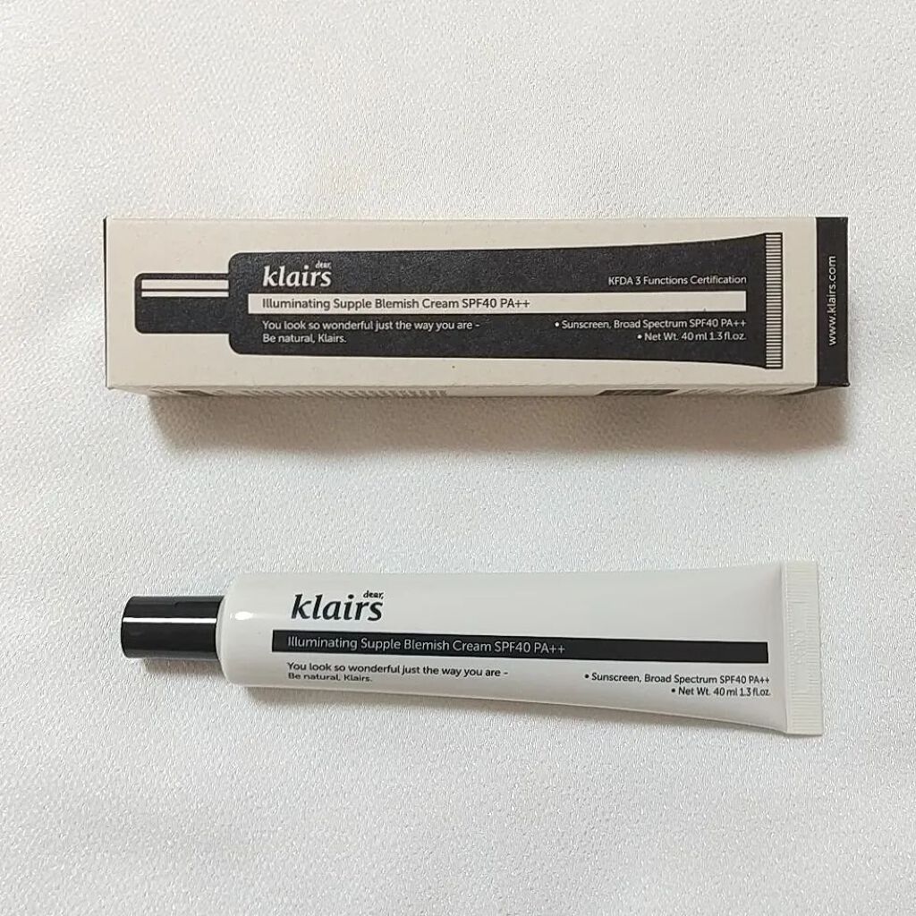 イルミネーティングサプルブレミッシュクリーム(40ml)/Klairs/化粧下地を使ったクチコミ（1枚目）
