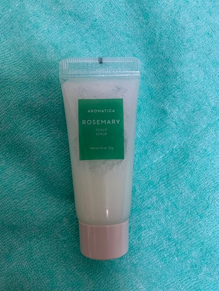 ローズマリー スカルプ スクラブ/AROMATICA/ヘッドスクラブを使ったクチコミ(1枚目)