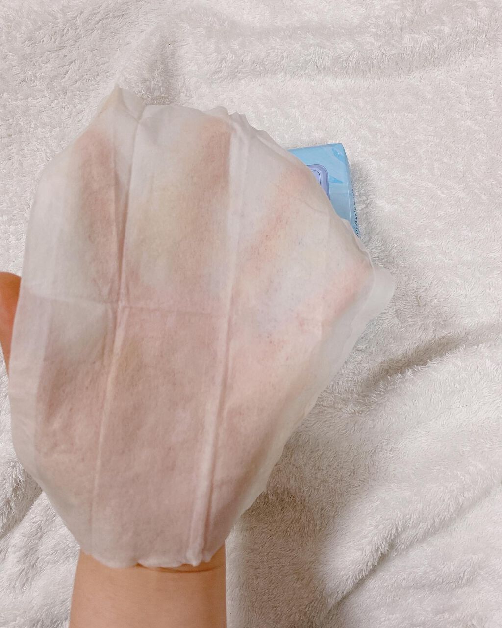 クリアふきとりシート/ビオレ/クレンジングシートを使ったクチコミ(5枚目)