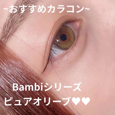 Angelcolor Bambi Series 1day /AngelColor/ワンデー（１DAY）カラコンを使ったクチコミ（1枚目）