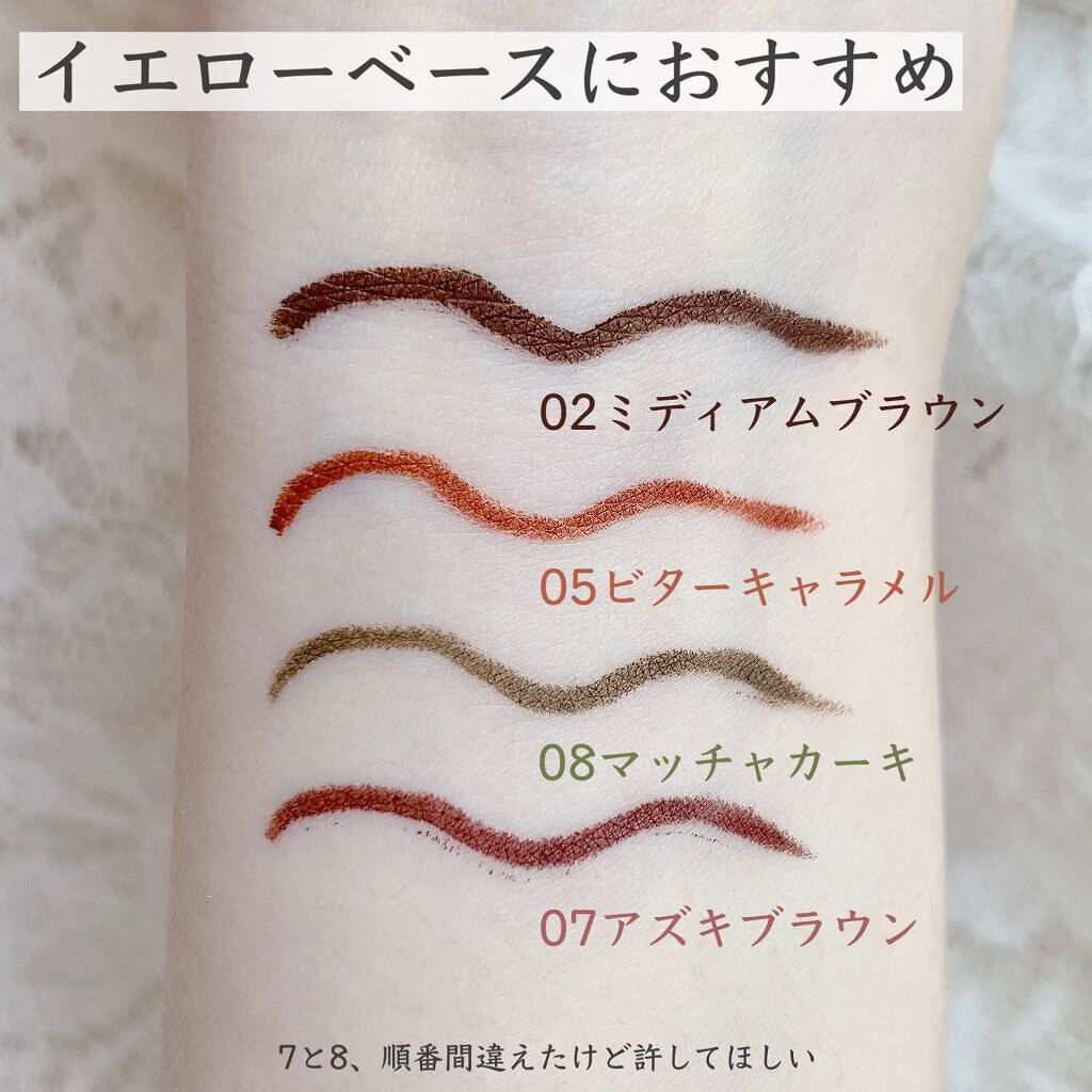 クリーミータッチライナー/キャンメイク/ジェルアイライナーを使ったクチコミ(3枚目)