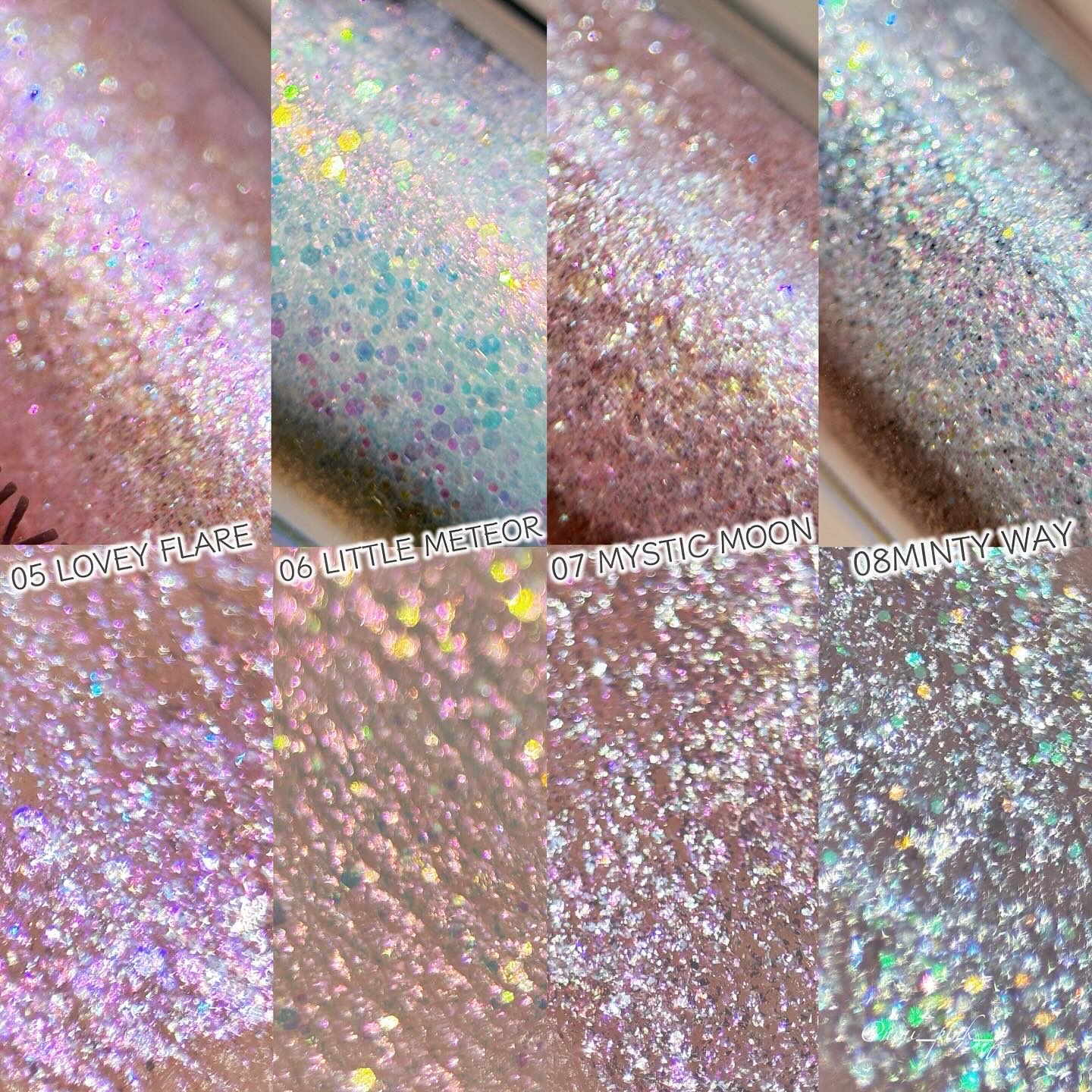 リキッド グリッター シャドウ/rom&nd/グリッターを使ったクチコミ（2枚目）