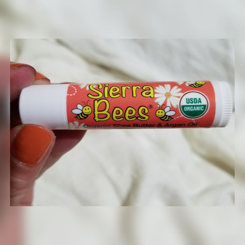 Organic Lip Balm/Sierra Bees/リップバームを使ったクチコミ（1枚目）