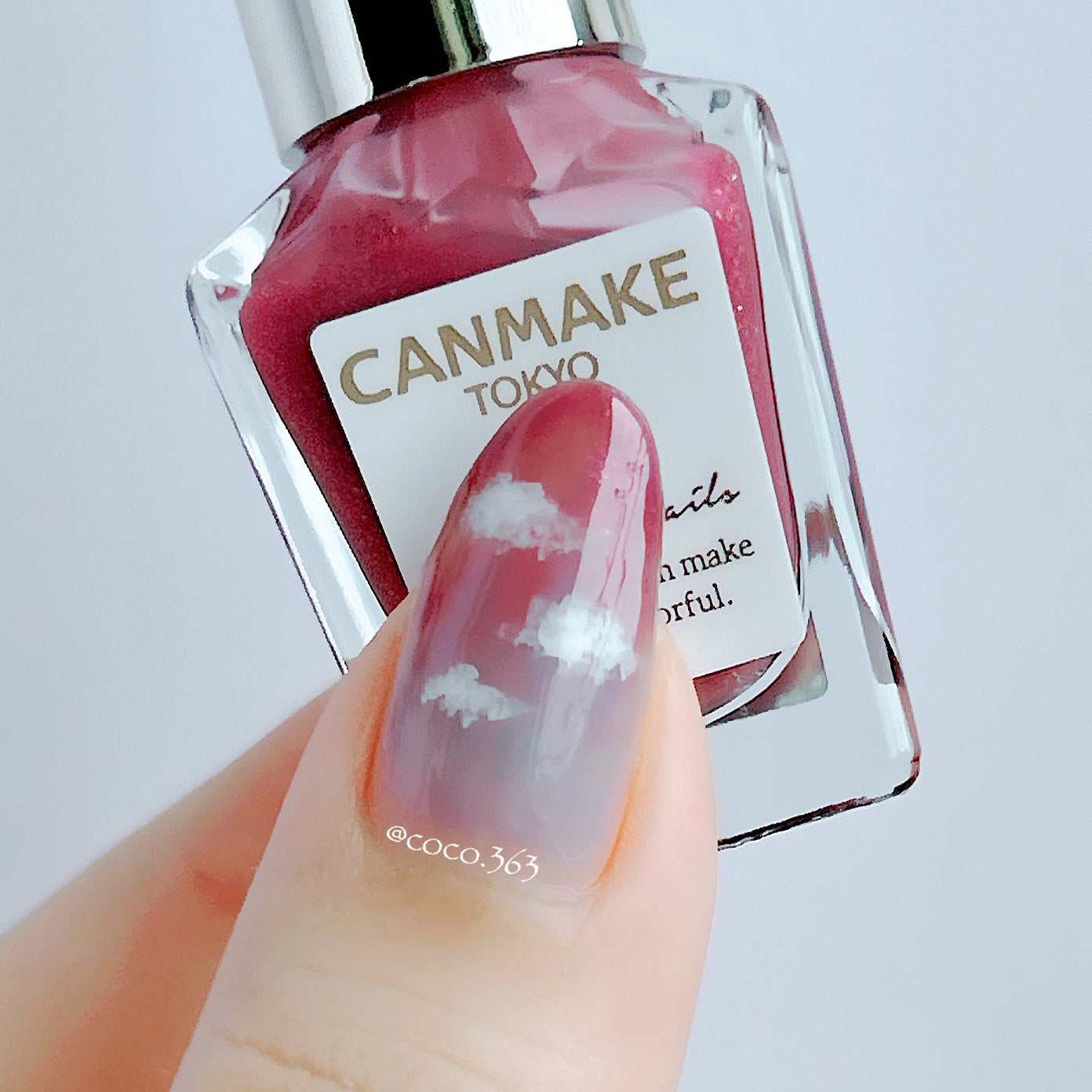 カラフルネイルズ/キャンメイク/マニキュアを使ったクチコミ(4枚目)