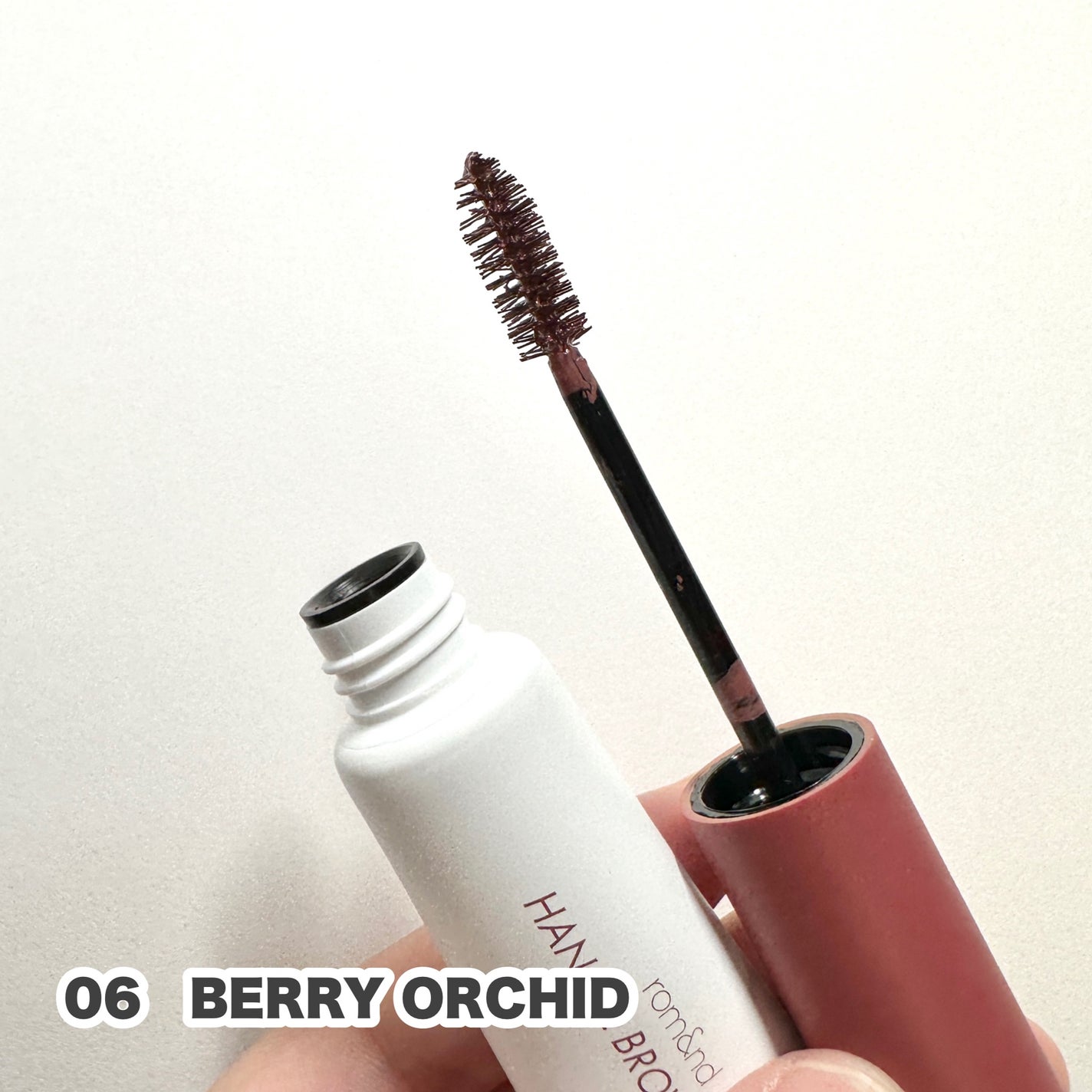 ハンオールブロウカラ/rom&nd/眉マスカラを使ったクチコミ(5枚目)