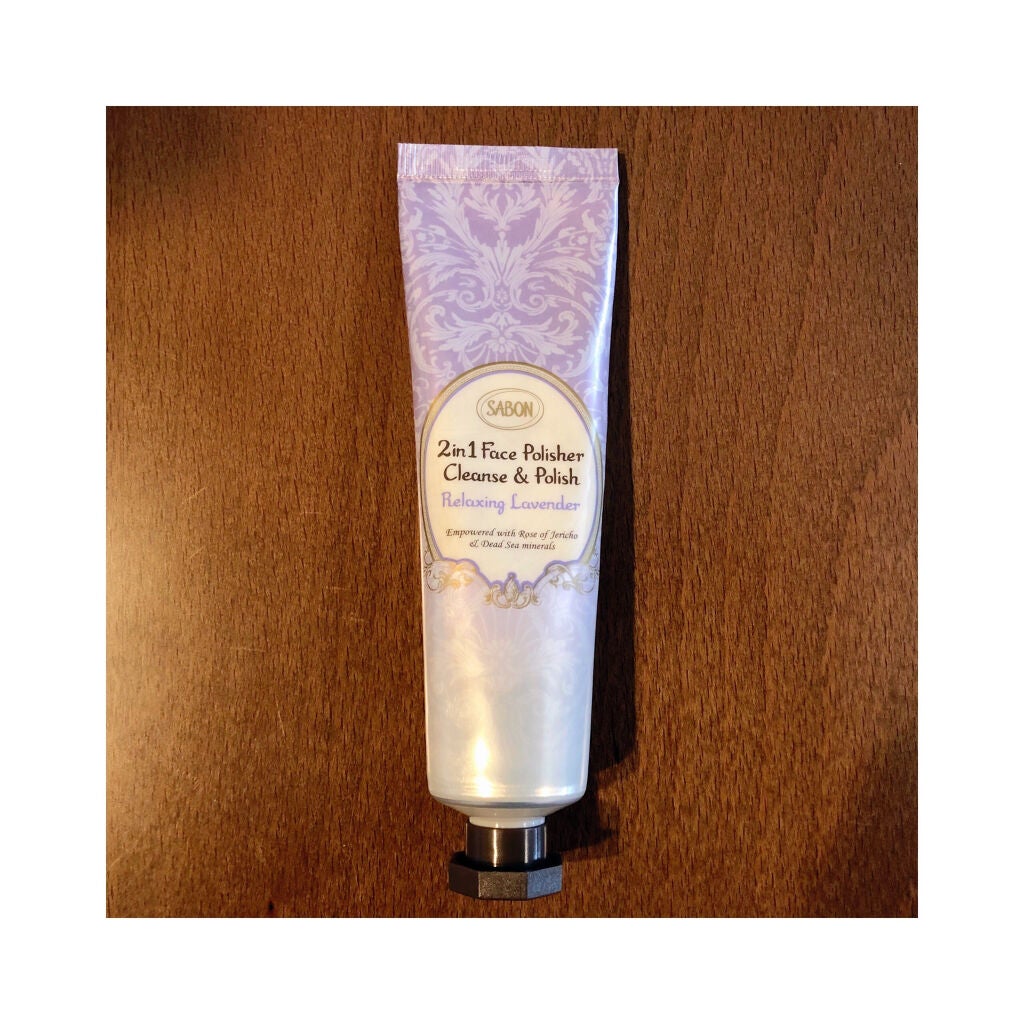 フェイスポリッシャー リラクシング(ラベンダー)/SABON/スクラブ・ゴマージュを使ったクチコミ(1枚目)